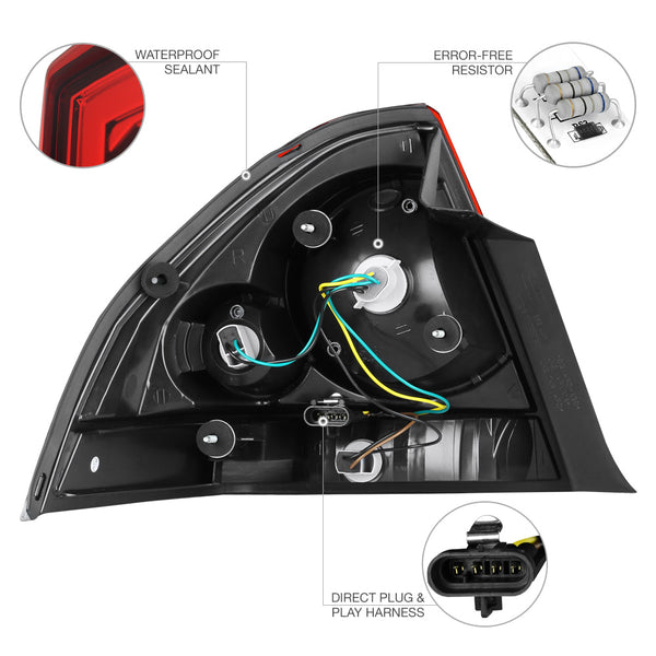 2006-2013 Chevrolet Impala Factory Style Tail Light