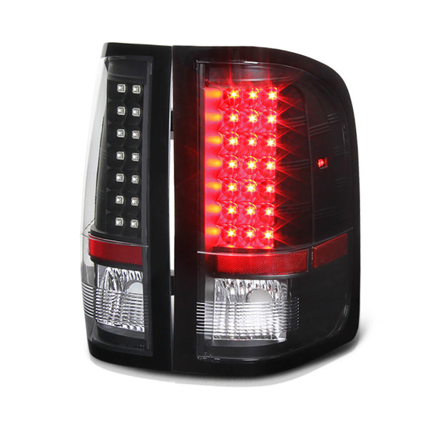 2007-2013 Chevrolet Silverado 1500 | 2500HD | 3500HD Black Tail Light