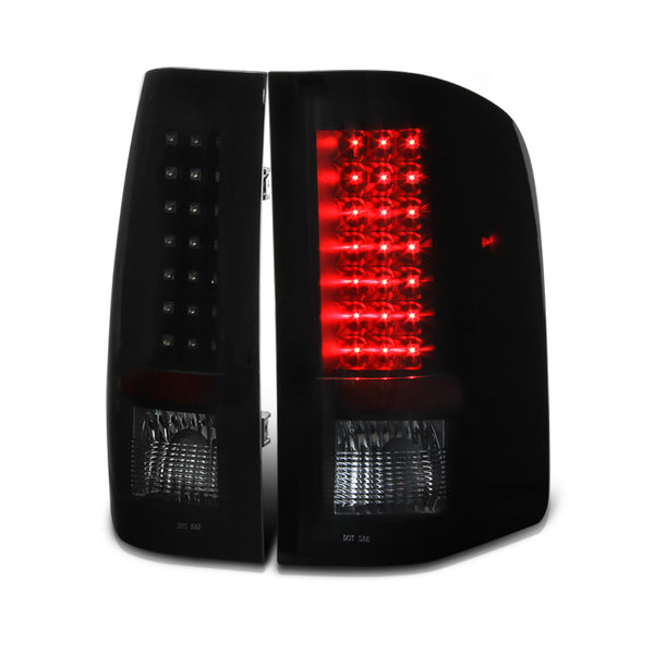 2007-2013 Chevrolet Silverado 1500 | 2500HD | 3500HD Black Tail Light