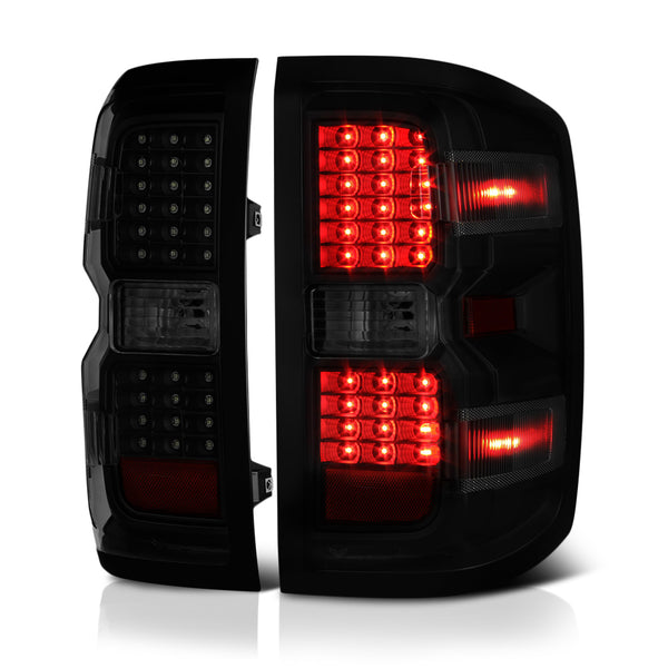 2014-2016 Chevrolet Silverado 1500 Sinister Black Tail Light