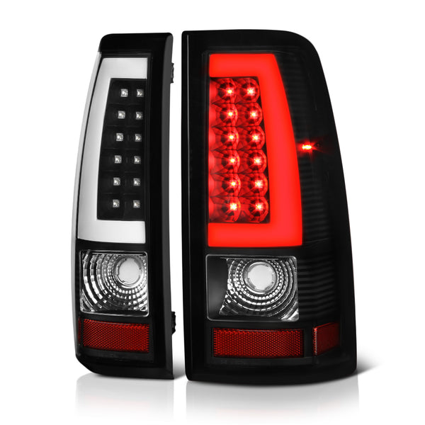 1999-2002 Chevrolet Silverado 1500 | 2500 | 3500 Black Tail Light