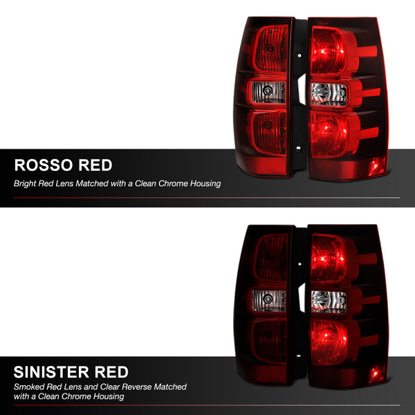 2007-2014 Chevrolet Suburban 1500 | 2500 Rosso Burgundy Tail Light