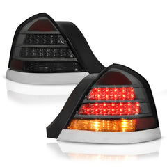 1998-2011 Ford Crown Victoria Smoked Tail Light