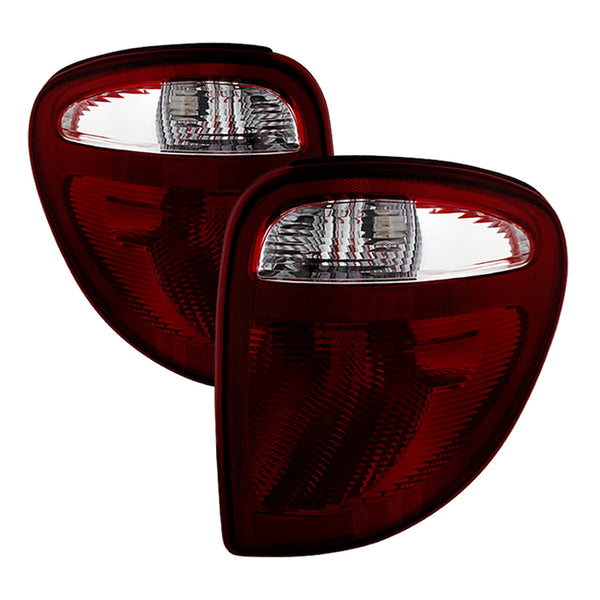 2004-2007 Chrysler Town & Country Rosso Burgundy Tail Light