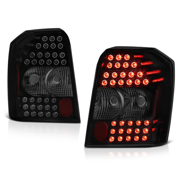 2007-2012 Dodge Caliber Sinister Black Tail Light