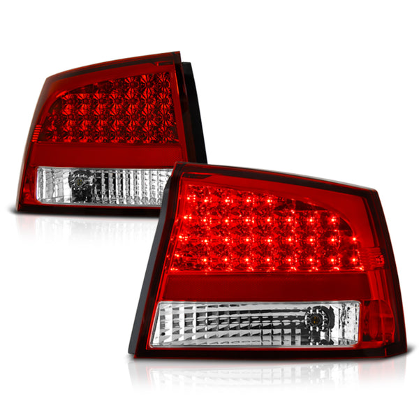 2006-2008 Dodge Charger Rosso Red Tail Light