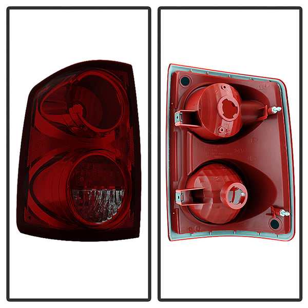 2005-2011 Dodge Dakota Rosso Burgundy Tail Light