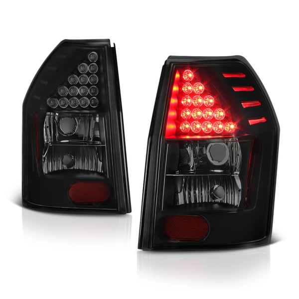 2005-2008 Dodge Magnum Sinister Black Tail Light