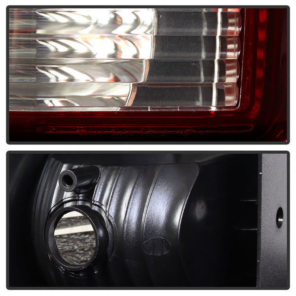 2007-2011 Dodge Nitro Rosso Burgundy Tail Light