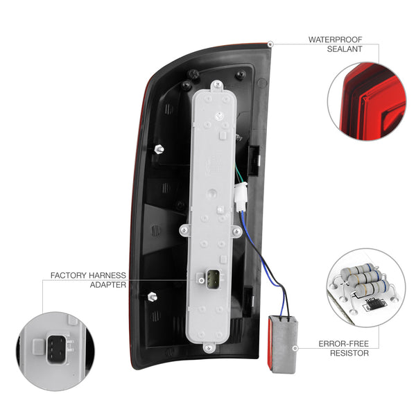 Rosso Red LED Tail Light