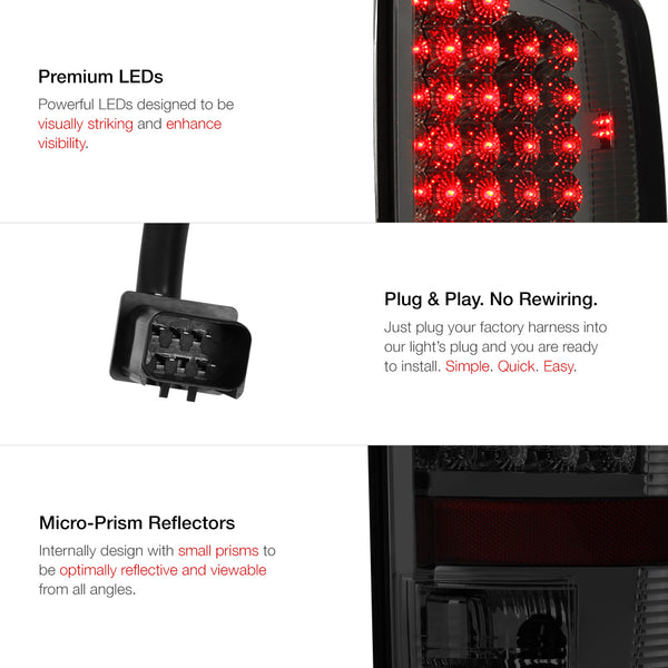 2002-2006 Dodge RAM 1500 Smoked Tail Light