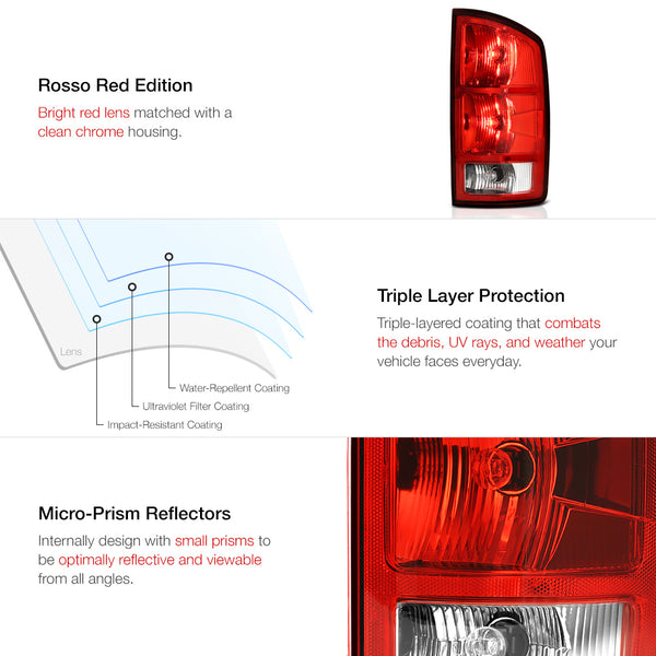 Rosso Red Tail Light