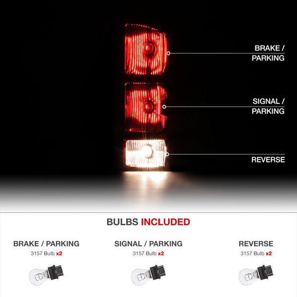 2002-2006 Dodge RAM 1500 Rosso Red Tail Light