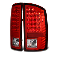 2007-2008 Dodge RAM 1500 Rosso Red Tail Light