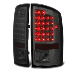 2007-2008 Dodge RAM 1500 Smoked Tail Light