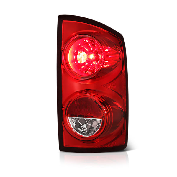 2007-2008 Dodge RAM 1500 Dark Red Tail Light