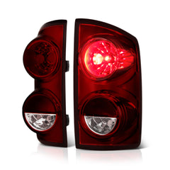 2007-2008 Dodge RAM 1500 Rosso Burgundy Tail Light