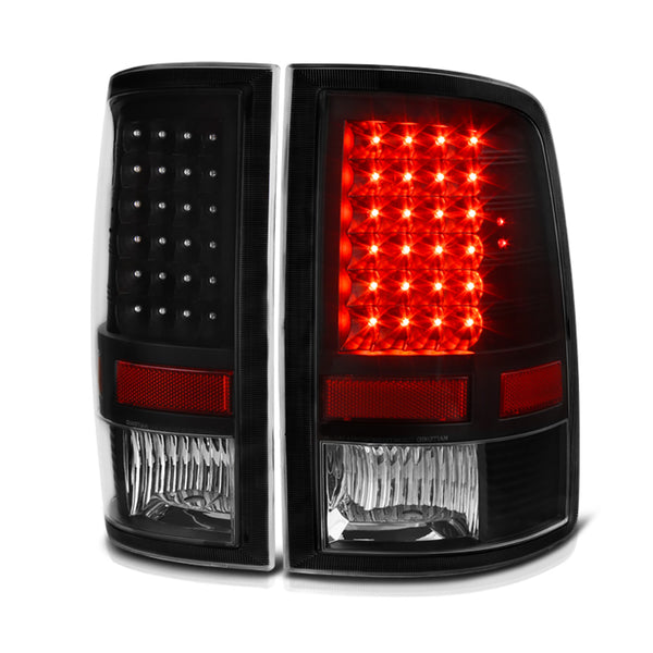 2009-2017 Dodge RAM 1500 Black Tail Light