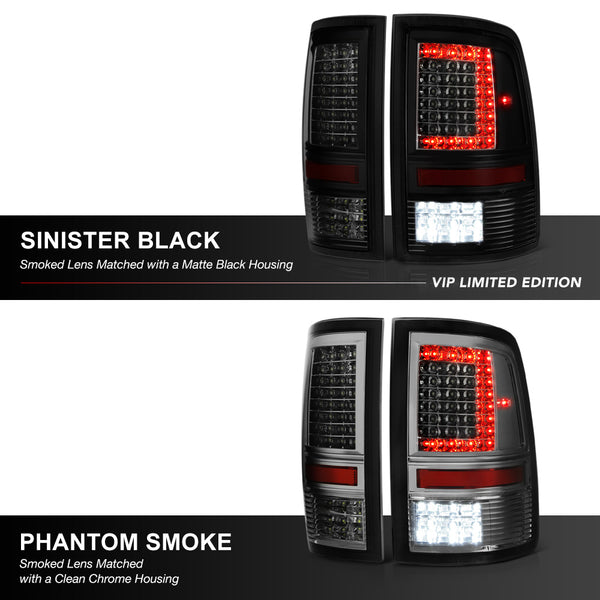 2009-2017 Dodge RAM 1500 Sinister Black Tail Light