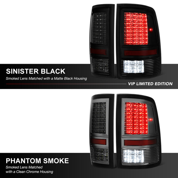 2009-2017 Dodge RAM 1500 Sinister Black Tail Light