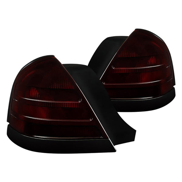 1998-2011 Ford Crown Victoria Rosso Burgundy Tail Light
