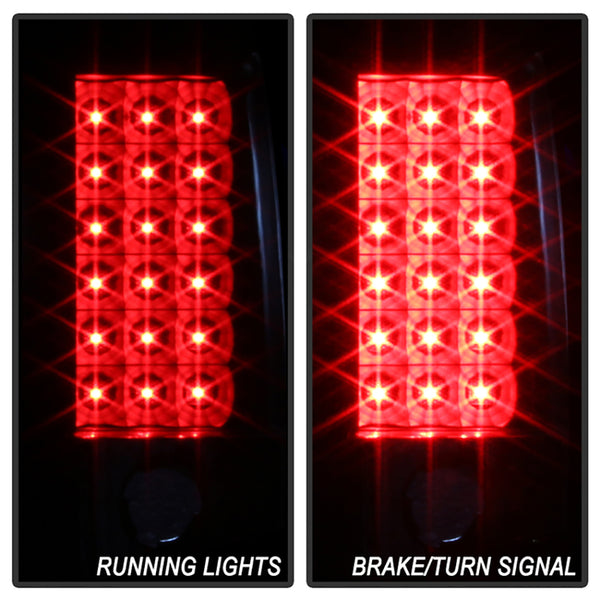 2004-2008 Ford F-150 Black Tail Light
