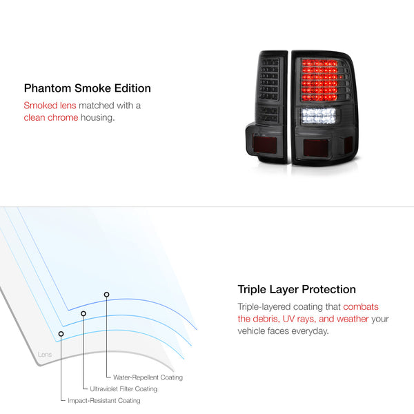 2004-2008 Ford F-150 Smoked Tail Light