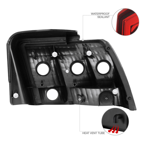 1999-2004 Ford Mustang Factory Style Tail Light