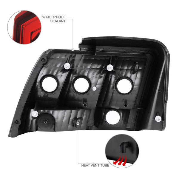 1999-2004 Ford Mustang Factory Style Tail Light