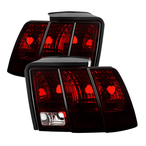 1999-2004 Ford Mustang Rosso Burgundy Tail Light