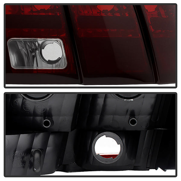 1999-2004 Ford Mustang Rosso Burgundy Tail Light