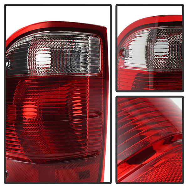 2001-2011 Ford Ranger Rosso Red Tail Light