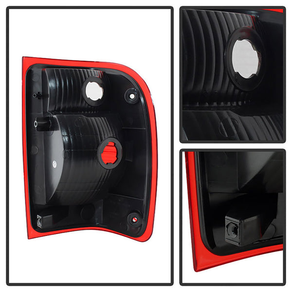 2001-2011 Ford Ranger Rosso Red Tail Light