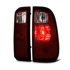 2008-2016 Ford F-250 | F-350 | F-450 Superduty Rosso Burgundy Tail Light