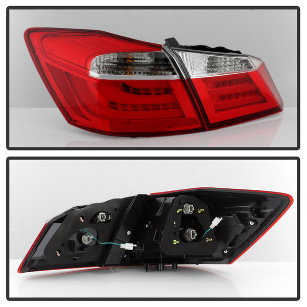 2013-2015 Honda Accord Rosso Red Tail Light