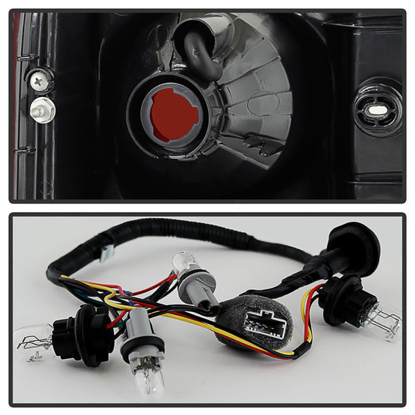 2009-2015 Honda Pilot Rosso Burgundy Tail Light