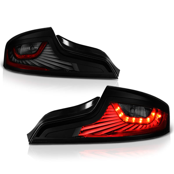 2003-2005 Infiniti G35 Sinister Black Tail Light
