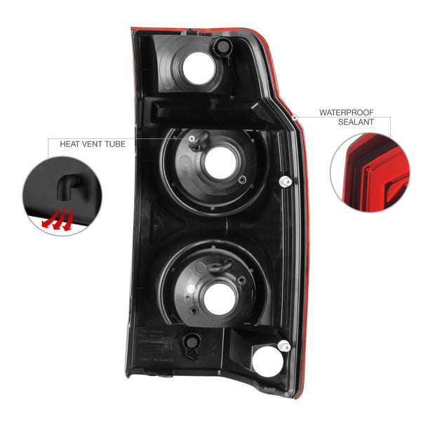 2006-2010 Jeep Commander Factory Style Tail Light
