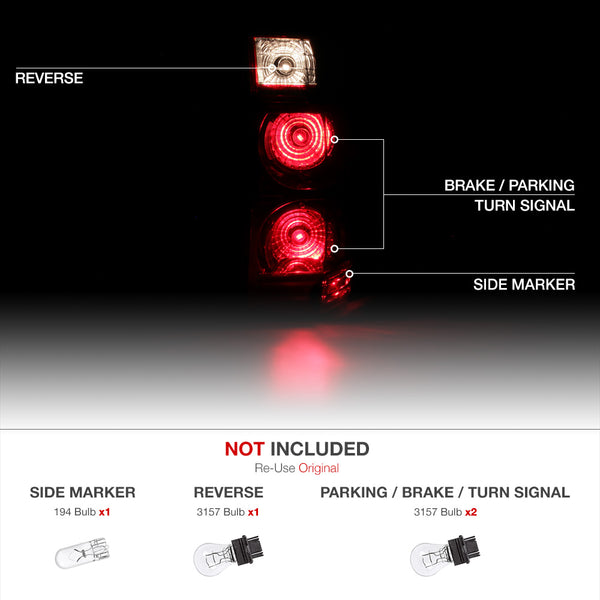 2006-2010 Jeep Commander Factory Style Tail Light