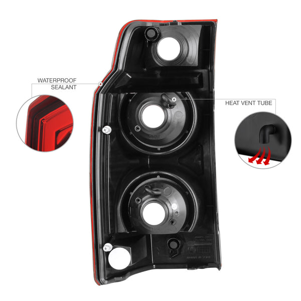 2006-2010 Jeep Commander Factory Style Tail Light