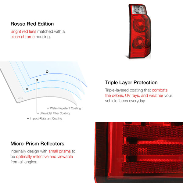 2006-2010 Jeep Commander Factory Style Tail Light