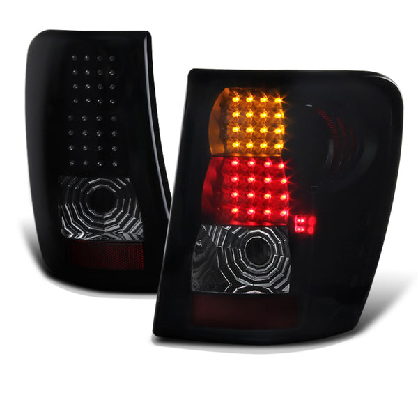 1999-2004 Jeep Grand Cherokee Black Tail Light