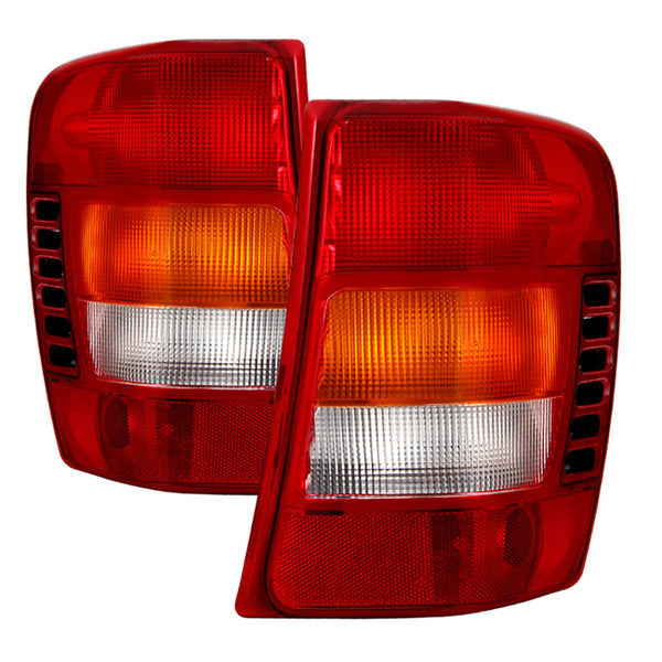 1999-2004 Jeep Grand Cherokee Rosso Red Tail Light