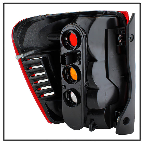 1999-2004 Jeep Grand Cherokee Rosso Red Tail Light