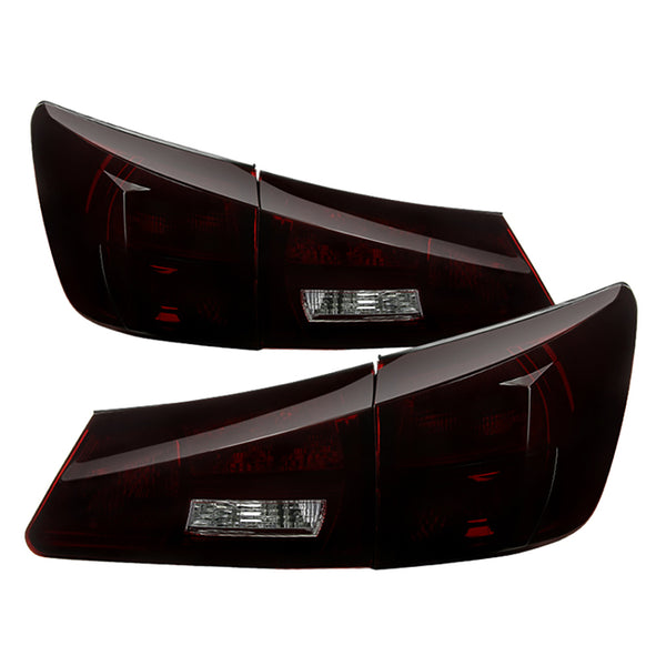 2006-2008 Lexus IS Series Rosso Burgundy Tail Light