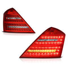 2007-2009 Mercedes-Benz W221 S-Class Rosso Red Tail Light