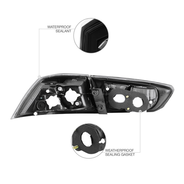 2008-2017 Mitsubishi Lancer Black Tail Light
