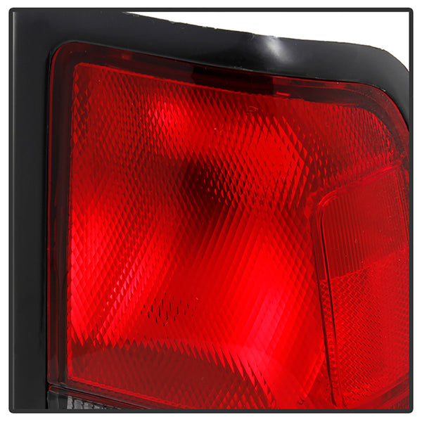2000-2004 Nissan Frontier Rosso Red Tail Light