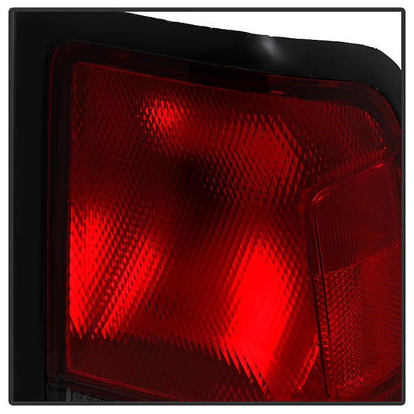 2000-2004 Nissan Frontier Rosso Burgundy Tail Light