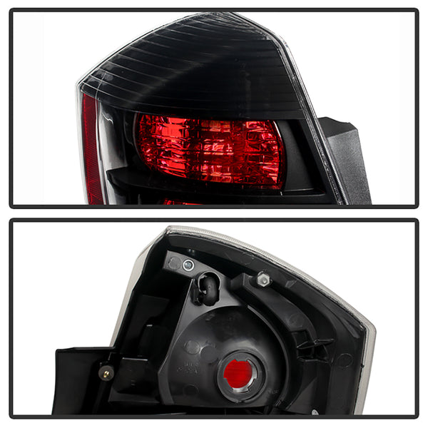 2007-2009 Nissan Sentra Black Tail Light